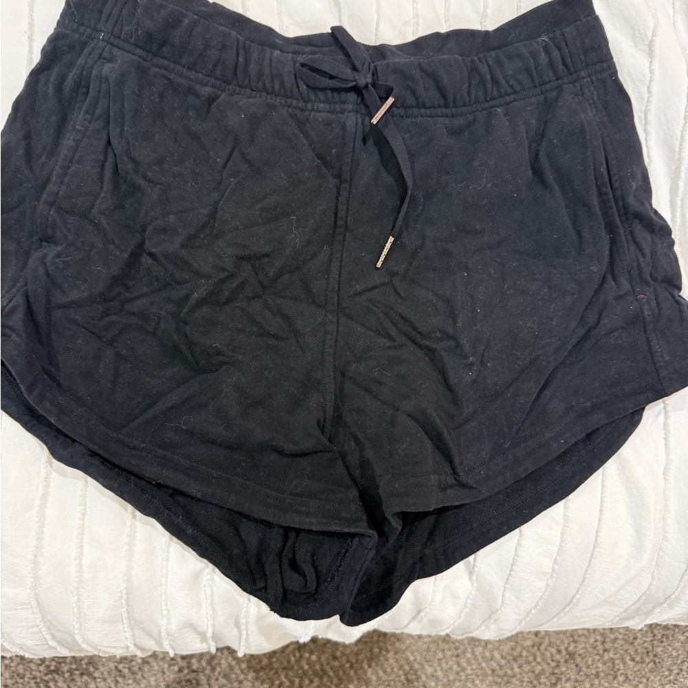 Women's Black Casual Shorts